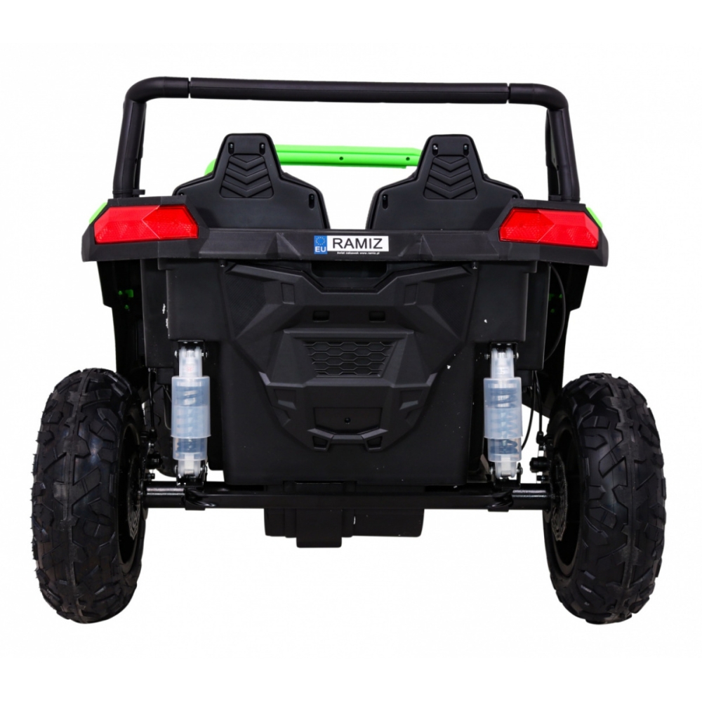 Dvivietis elektrinis Buggy Strong Racing, Green-Elektromobiliai vaikams, Keturračiai ir bagiai-e-vaikas