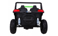 Buggy ATV Strong Racing dla 2 dzieci Zielony + Silnik bezszczotkowy + Pompowane koła + Audio LED