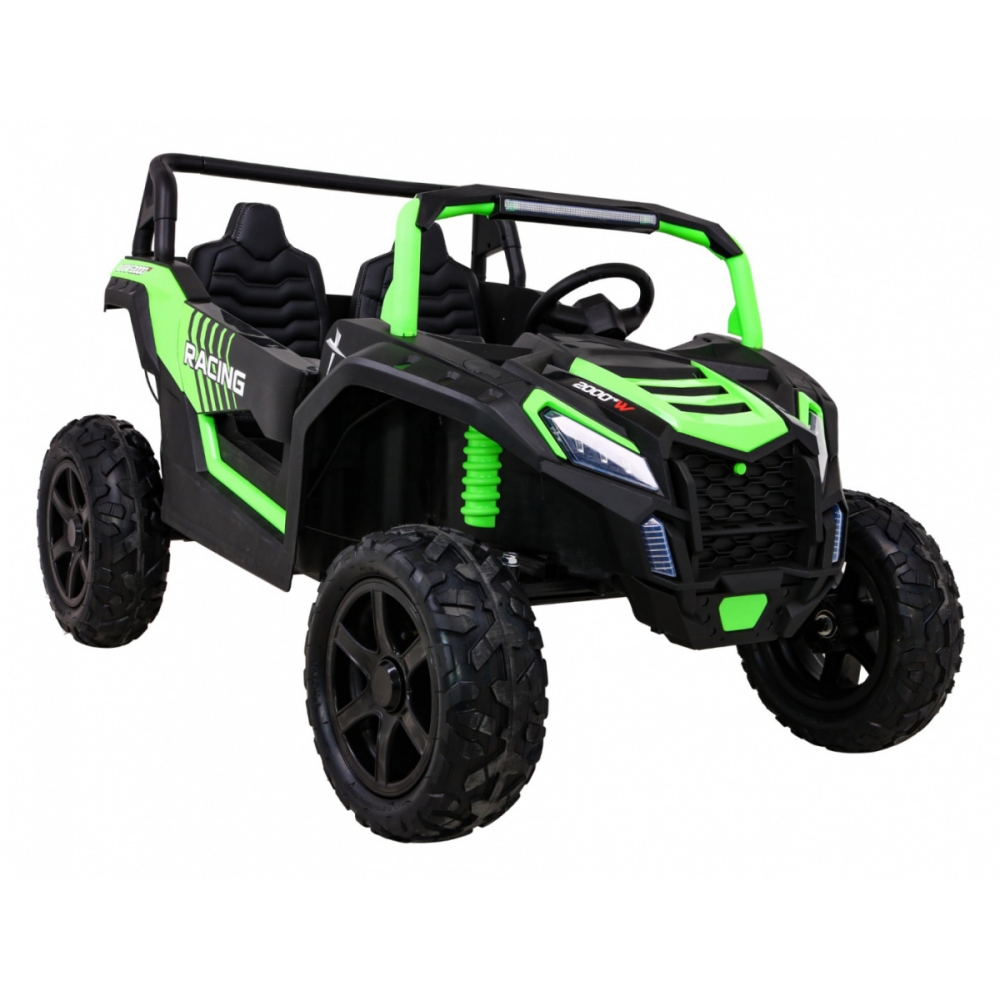 Dvivietis elektrinis Buggy Strong Racing, Green-Elektromobiliai vaikams, Keturračiai ir bagiai-e-vaikas