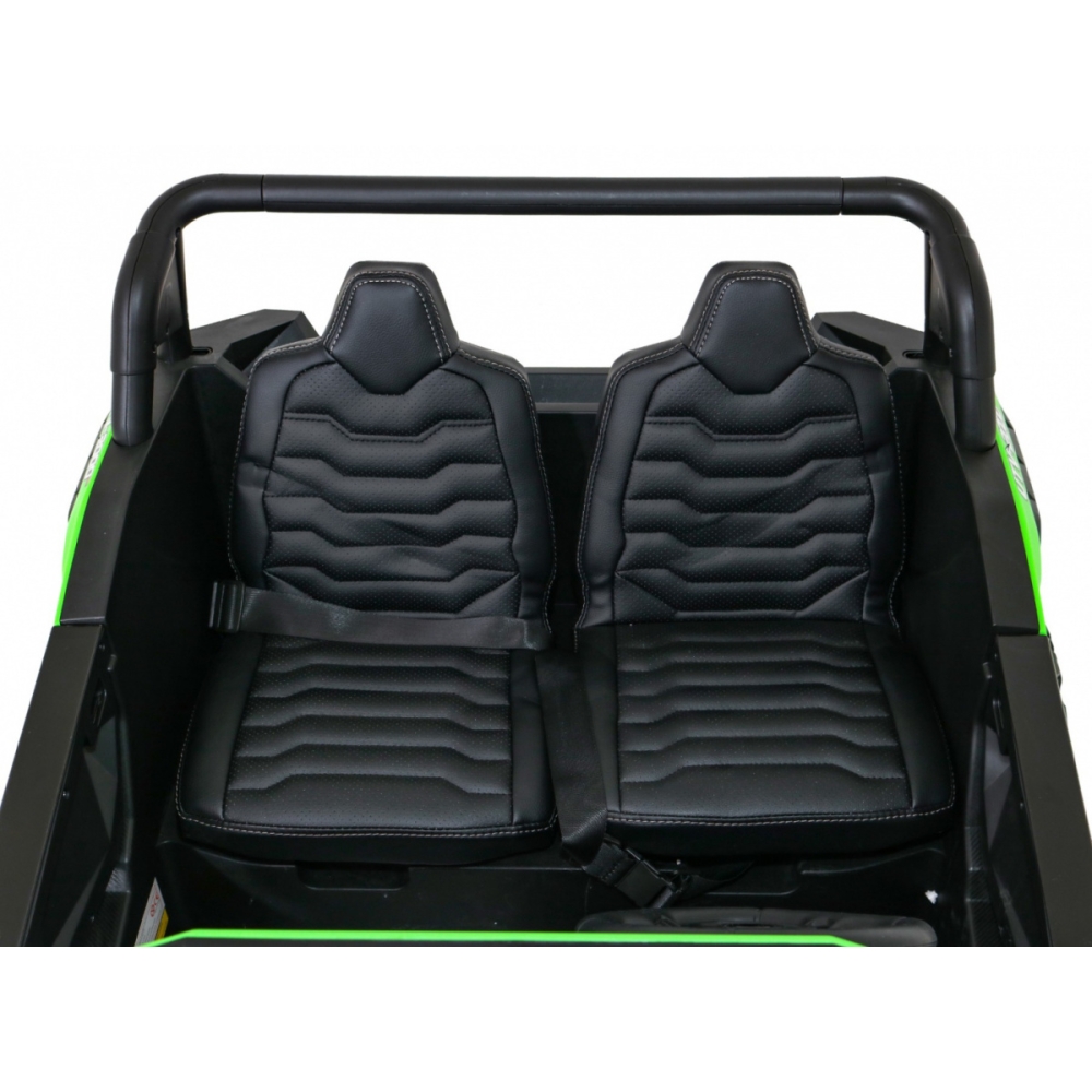 Dvivietis elektrinis Buggy Strong Racing, Green-Elektromobiliai vaikams, Keturračiai ir bagiai-e-vaikas