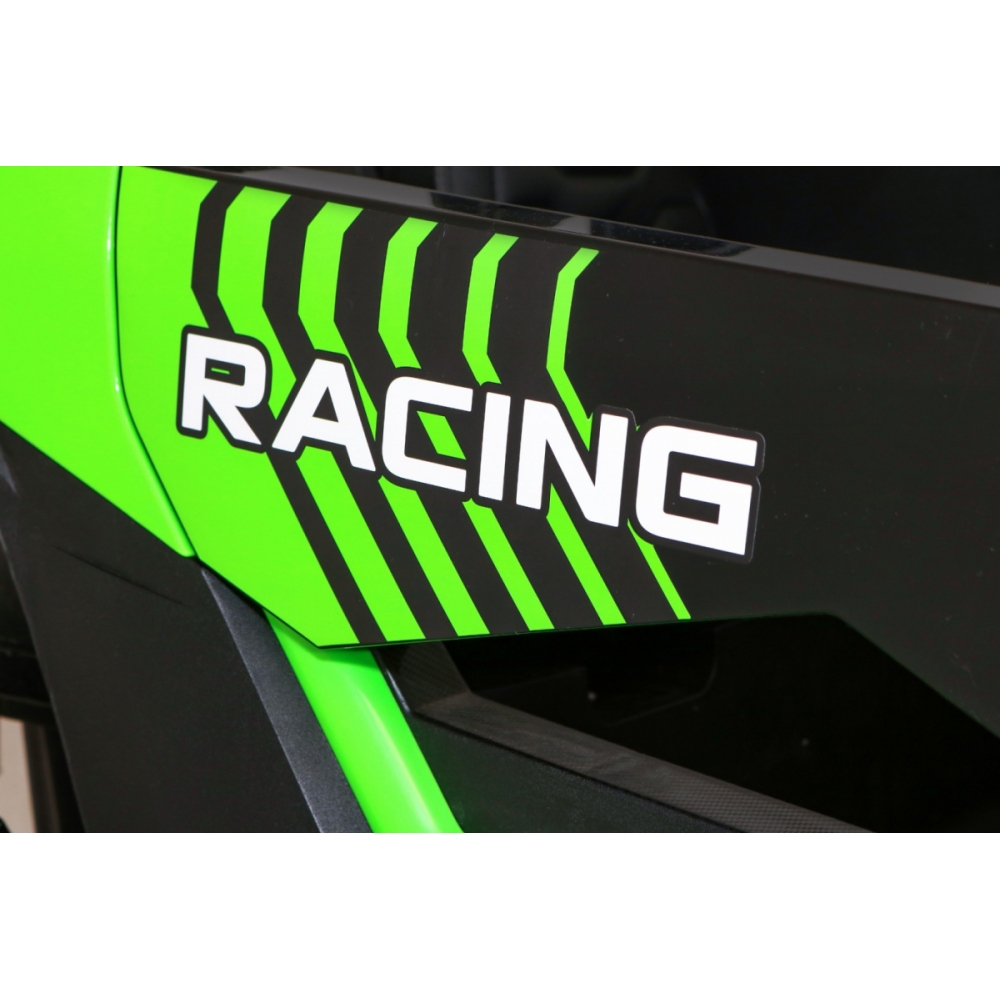 Dvivietis elektrinis Buggy Strong Racing, Green-Elektromobiliai vaikams, Keturračiai ir bagiai-e-vaikas