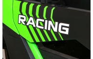 Buggy ATV Strong Racing dla 2 dzieci Zielony + Silnik bezszczotkowy + Pompowane koła + Audio LED