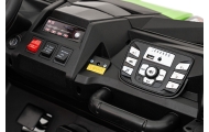 Buggy ATV Strong Racing dla 2 dzieci Zielony + Silnik bezszczotkowy + Pompowane koła + Audio LED