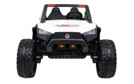 Dvivietis elektrinis Buggy Clash, 4x4, White-Elektromobiliai vaikams, Keturračiai ir bagiai-e-vaikas