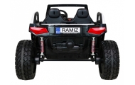 Dvivietis elektrinis Buggy Clash, 4x4, White-Elektromobiliai vaikams, Keturračiai ir bagiai-e-vaikas