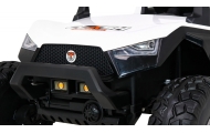 Buggy Clash na akumulator dla 2 dzieci Biały + Pilot + Napęd 4x4 + Regulacja siedzenia + Radio MP3 + LED