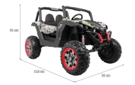 Elektrinis Buggy SuperStar 4x4 MP4, Moro-Elektromobiliai vaikams, Keturračiai ir bagiai-e-vaikas