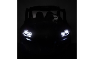 Buggy SuperStar dla dzieci Niebieski + MP4 + Napęd 4x4 + Pilot + Bagażnik + LED + Blokada drzwi