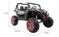 Elektrinis Buggy SuperStar 4x4, Moro-Elektromobiliai vaikams, Keturračiai ir bagiai-e-vaikas