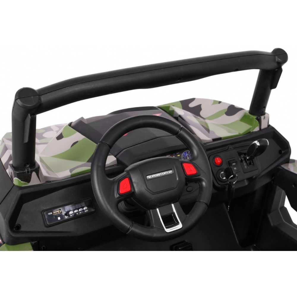 Elektrinis Buggy SuperStar 4x4, Moro-Elektromobiliai vaikams, Keturračiai ir bagiai-e-vaikas