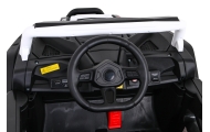 Buggy UTV 2000M Racing Auto na akumulator Biały + MP3 Dźwięki Światła + Pilot + Wolny Start
