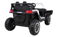Buggy UTV 2000M Racing Auto na akumulator Biały + MP3 Dźwięki Światła + Pilot + Wolny Start