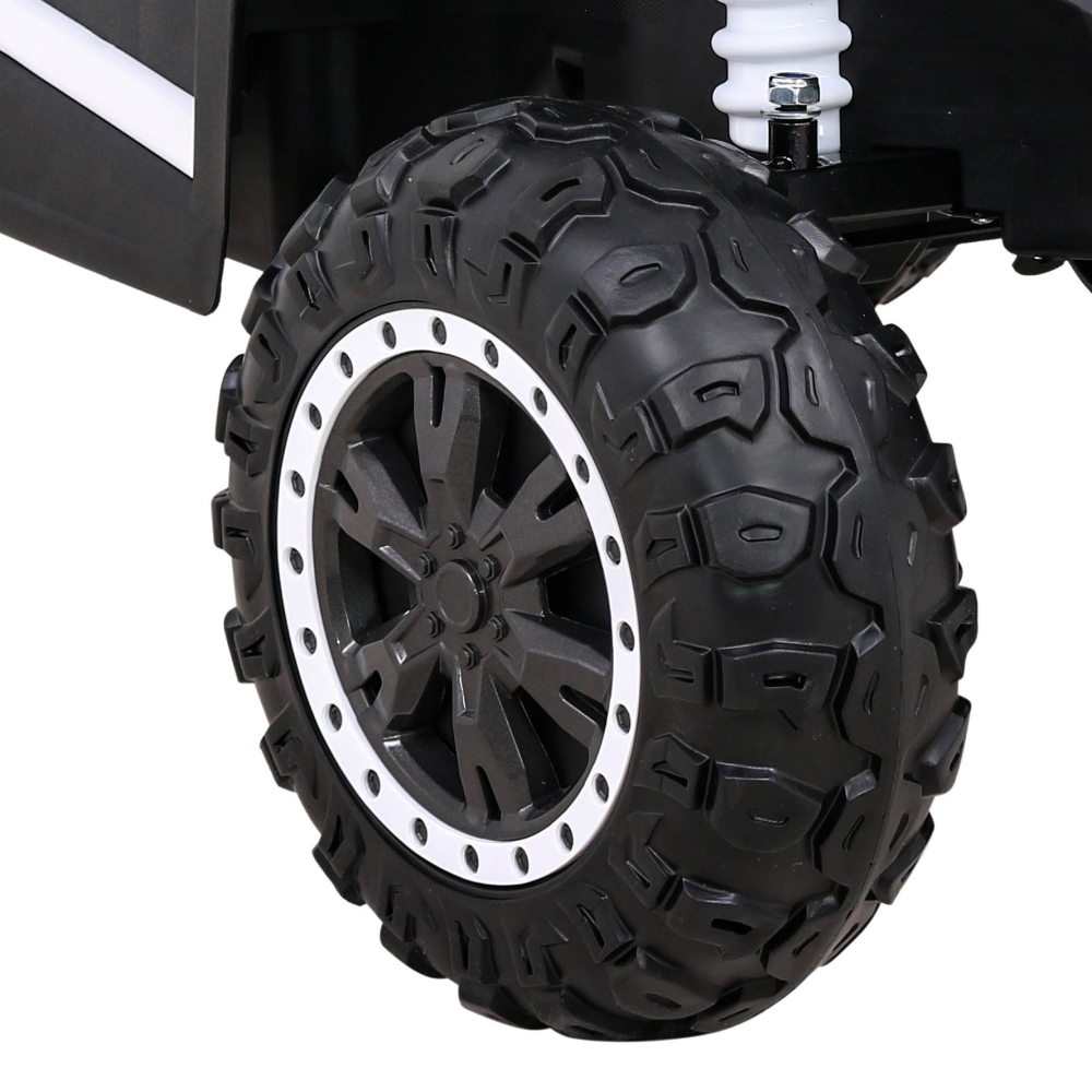 Elektrinis Buggy UTV 2000M Racing, White-Elektromobiliai vaikams, Keturračiai ir bagiai-e-vaikas