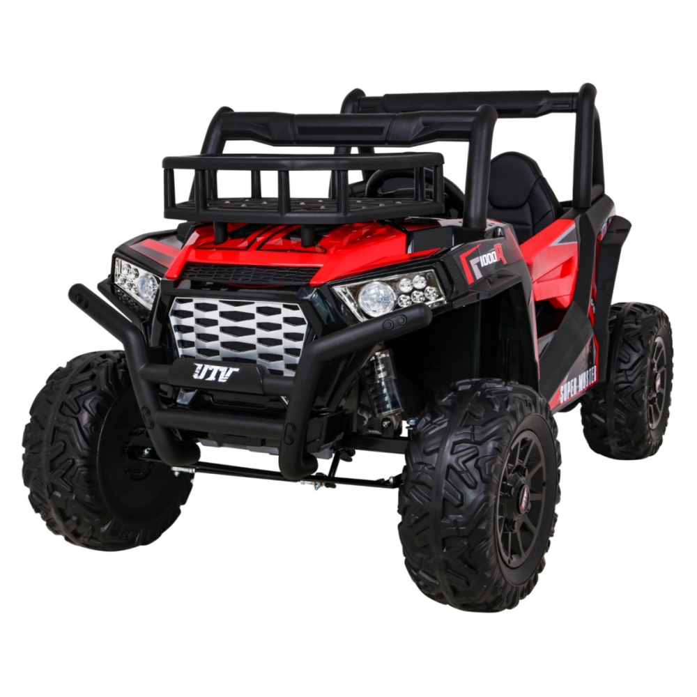 Elektrinis Buggy UTV, Red-Elektromobiliai vaikams, Keturračiai ir bagiai-e-vaikas
