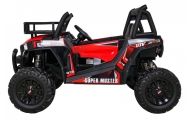 Elektrinis Buggy UTV, Red-Elektromobiliai vaikams, Keturračiai ir bagiai-e-vaikas