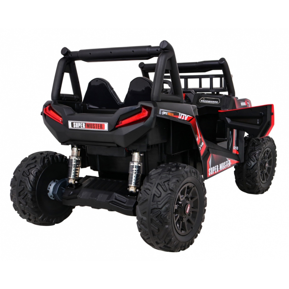Elektrinis Buggy UTV, Red-Elektromobiliai vaikams, Keturračiai ir bagiai-e-vaikas