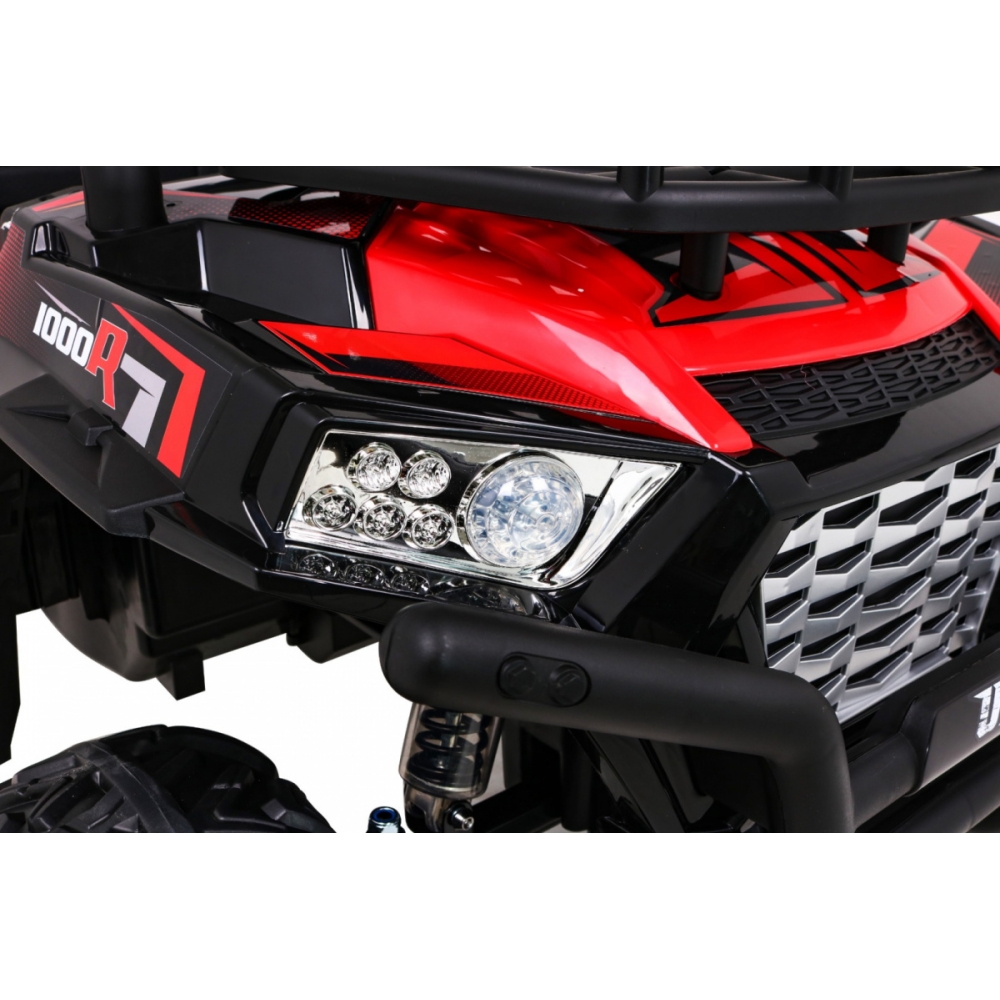 Elektrinis Buggy UTV, Red-Elektromobiliai vaikams, Keturračiai ir bagiai-e-vaikas