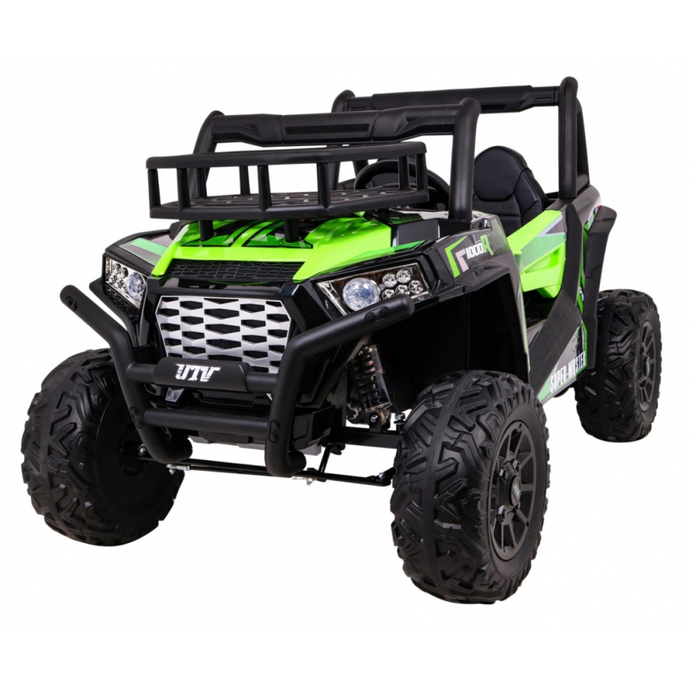 Elektrinis Buggy UTV, Green-Elektromobiliai vaikams, Keturračiai ir bagiai-e-vaikas