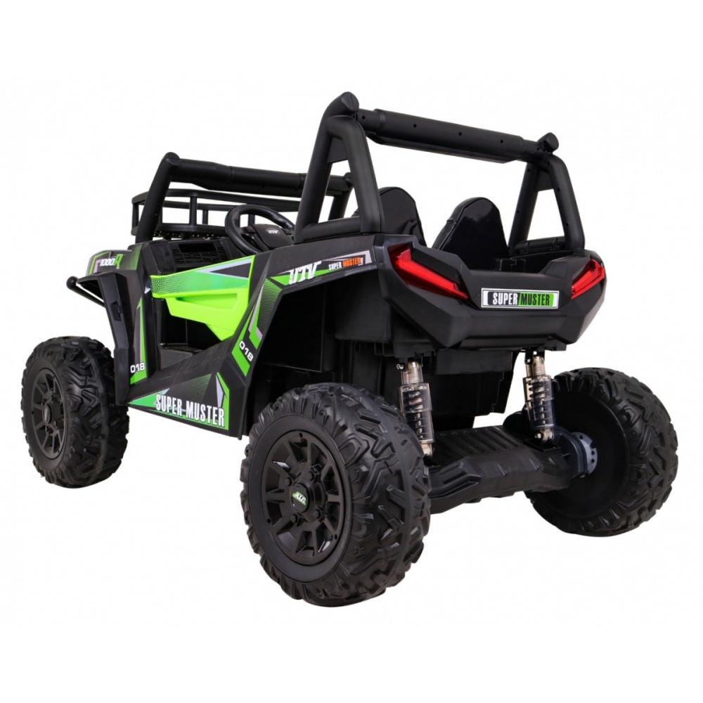 Elektrinis Buggy UTV, Green-Elektromobiliai vaikams, Keturračiai ir bagiai-e-vaikas