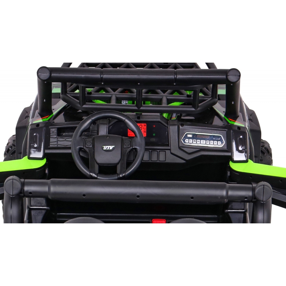 Elektrinis Buggy UTV, Green-Elektromobiliai vaikams, Keturračiai ir bagiai-e-vaikas