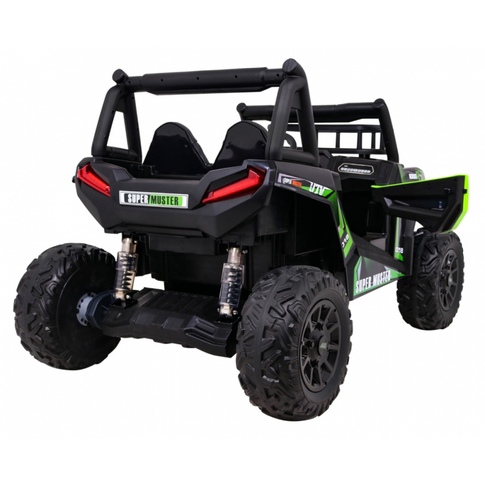 Elektrinis Buggy UTV, Green-Elektromobiliai vaikams, Keturračiai ir bagiai-e-vaikas