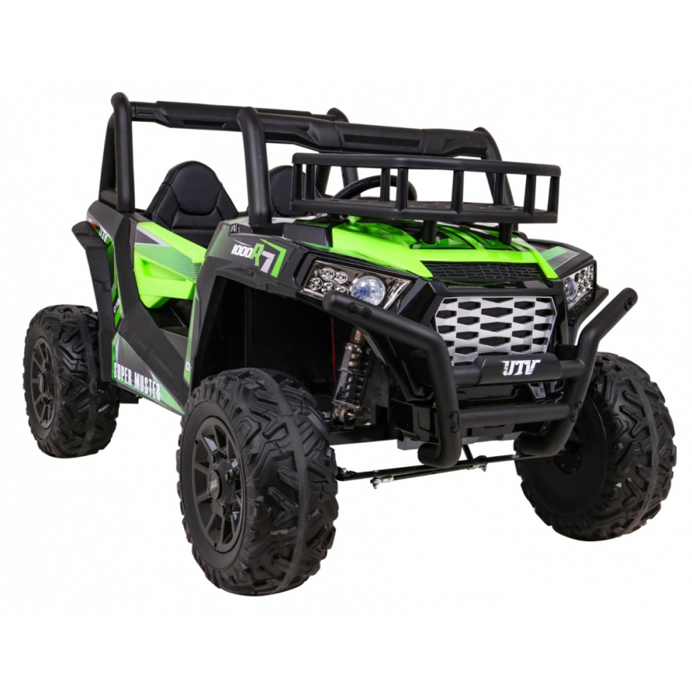 Elektrinis Buggy UTV, Green-Elektromobiliai vaikams, Keturračiai ir bagiai-e-vaikas
