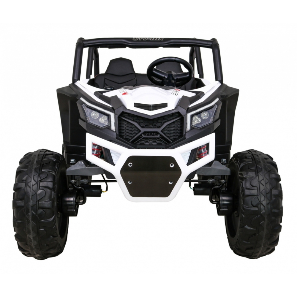 Elektrinis Buggy UTV-MX, 4x4, White-Elektromobiliai vaikams, Keturračiai ir bagiai-e-vaikas