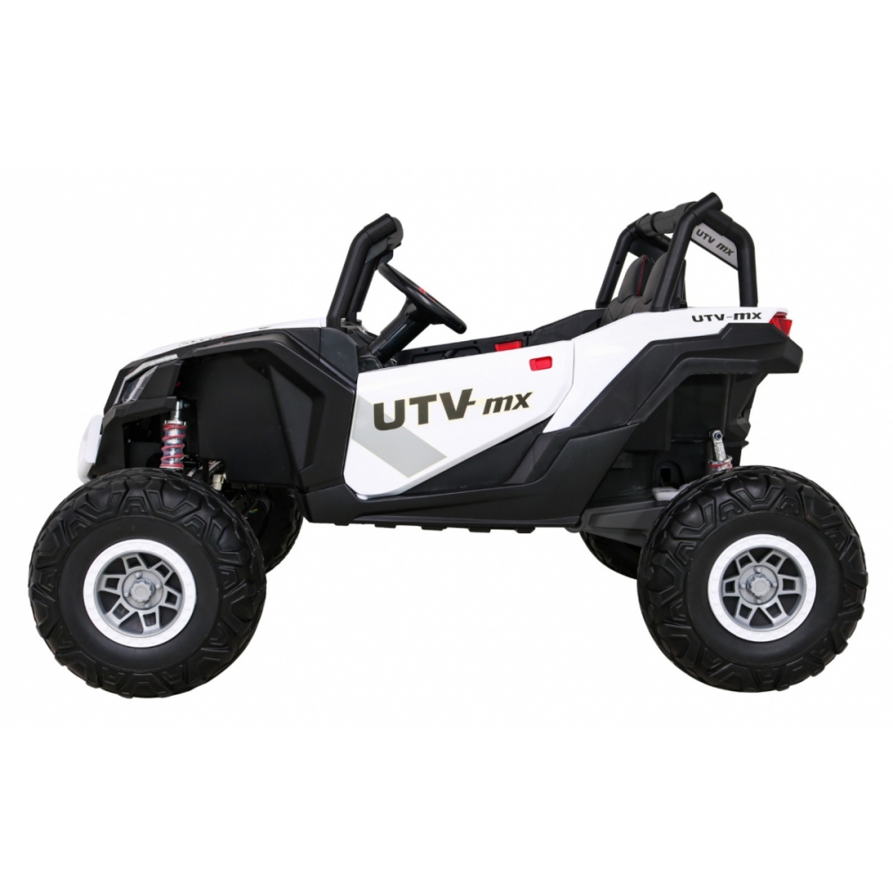 Elektrinis Buggy UTV-MX, 4x4, White-Elektromobiliai vaikams, Keturračiai ir bagiai-e-vaikas