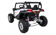 Buggy UTV-MX na akumulator dla dzieci Biały + Napęd 4x4 + Pilot + Audio LED + Schowek + EVA + Wolny Start