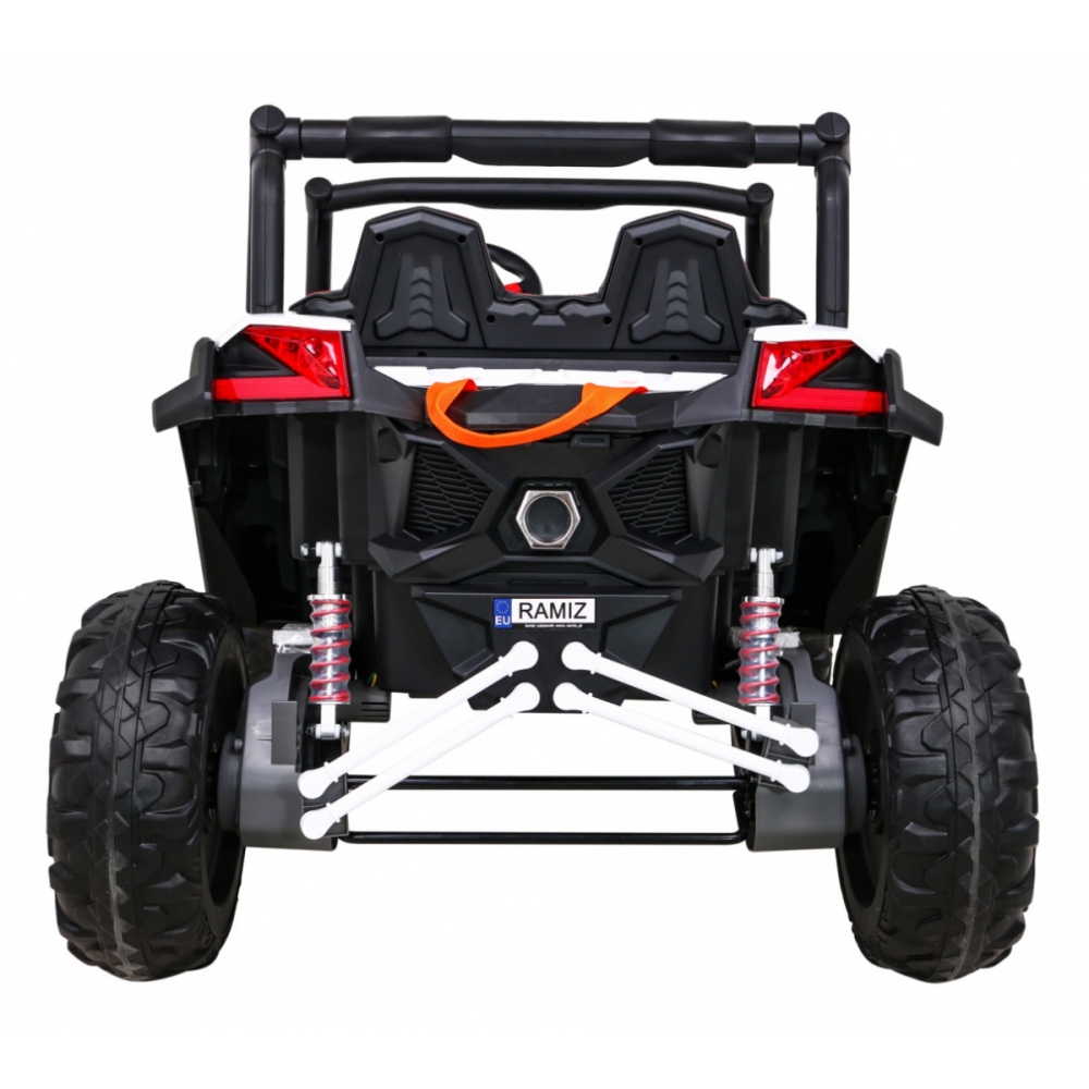 Elektrinis Buggy UTV-MX, 4x4, White-Elektromobiliai vaikams, Keturračiai ir bagiai-e-vaikas