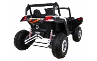 Elektrinis Buggy UTV-MX, 4x4, White-Elektromobiliai vaikams, Keturračiai ir bagiai-e-vaikas