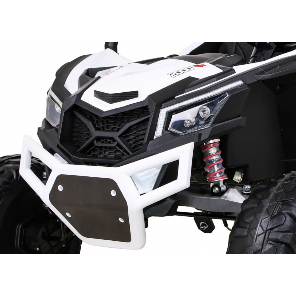Elektrinis Buggy UTV-MX, 4x4, White-Elektromobiliai vaikams, Keturračiai ir bagiai-e-vaikas