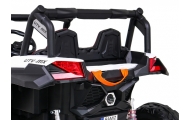 Elektrinis Buggy UTV-MX, 4x4, White-Elektromobiliai vaikams, Keturračiai ir bagiai-e-vaikas