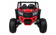 Buggy UTV-MX na akumulator dla dzieci Czerwony + Napęd 4x4 + Pilot + Audio LED + Schowek + EVA + Wolny Start
