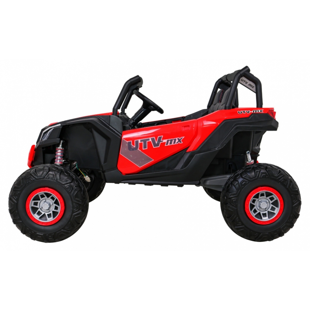 Elektrinis Buggy UTV-MX, 4x4, Red-Elektromobiliai vaikams, Keturračiai ir bagiai-e-vaikas