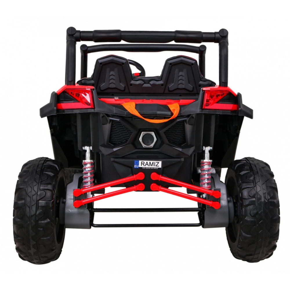 Elektrinis Buggy UTV-MX, 4x4, Red-Elektromobiliai vaikams, Keturračiai ir bagiai-e-vaikas