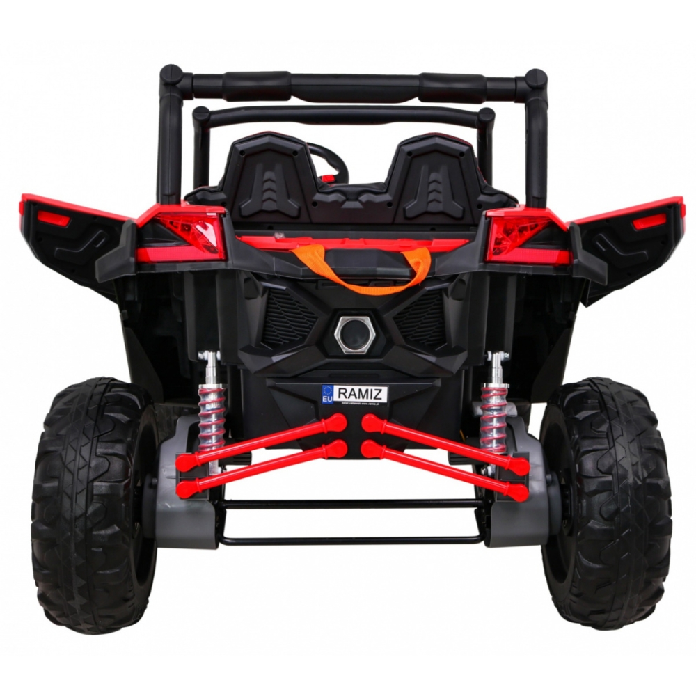 Elektrinis Buggy UTV-MX, 4x4, Red-Elektromobiliai vaikams, Keturračiai ir bagiai-e-vaikas