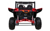 Buggy UTV-MX na akumulator dla dzieci Czerwony + Napęd 4x4 + Pilot + Audio LED + Schowek + EVA + Wolny Start