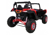 Buggy UTV-MX na akumulator dla dzieci Czerwony + Napęd 4x4 + Pilot + Audio LED + Schowek + EVA + Wolny Start