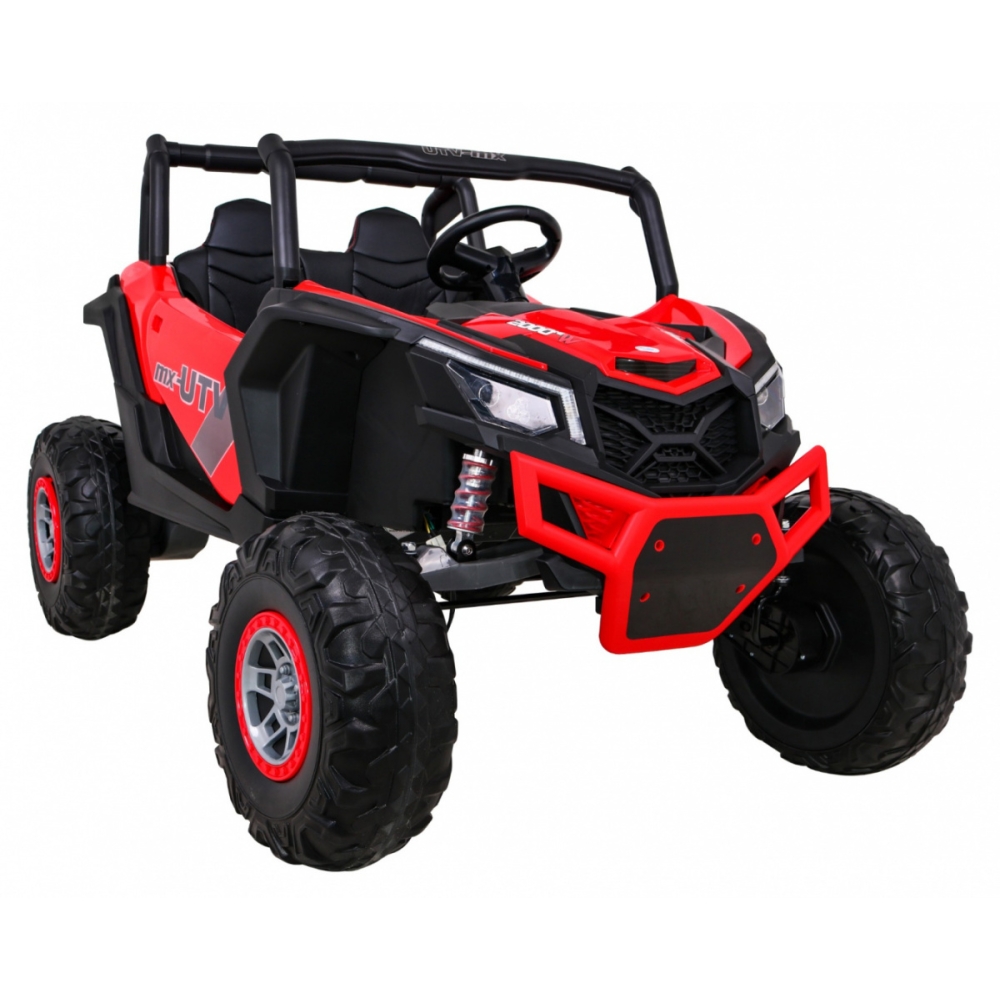 Elektrinis Buggy UTV-MX, 4x4, Red-Elektromobiliai vaikams, Keturračiai ir bagiai-e-vaikas