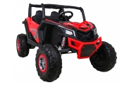 Elektrinis Buggy UTV-MX, 4x4, Red-Elektromobiliai vaikams, Keturračiai ir bagiai-e-vaikas