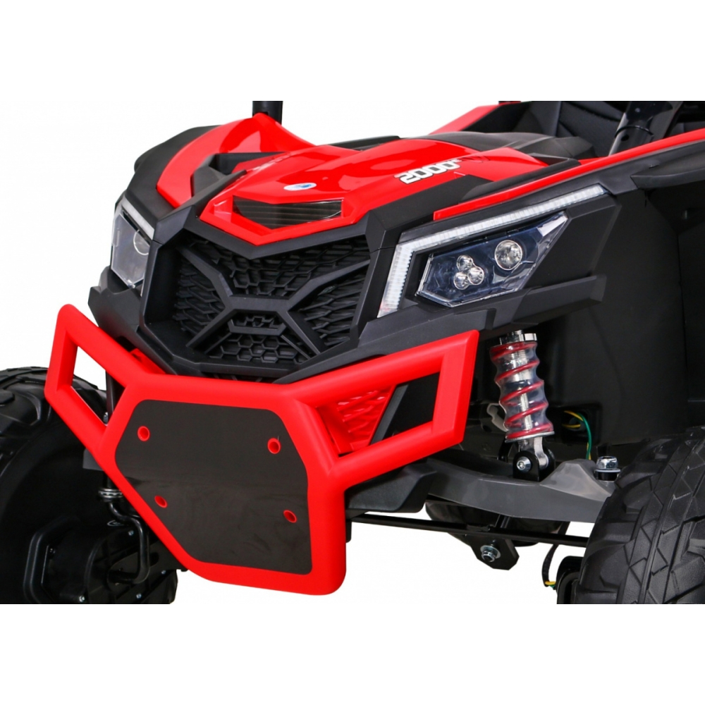 Elektrinis Buggy UTV-MX, 4x4, Red-Elektromobiliai vaikams, Keturračiai ir bagiai-e-vaikas