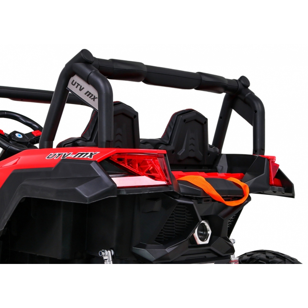 Elektrinis Buggy UTV-MX, 4x4, Red-Elektromobiliai vaikams, Keturračiai ir bagiai-e-vaikas