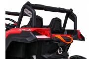 Buggy UTV-MX na akumulator dla dzieci Czerwony + Napęd 4x4 + Pilot + Audio LED + Schowek + EVA + Wolny Start