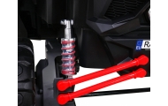 Buggy UTV-MX na akumulator dla dzieci Czerwony + Napęd 4x4 + Pilot + Audio LED + Schowek + EVA + Wolny Start