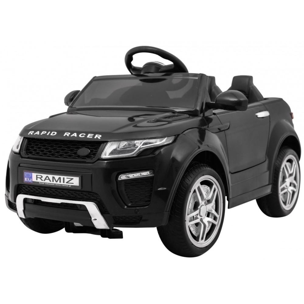Elektromobilis Rapid Racer, Black-Elektromobiliai vaikams, Visureigiai-e-vaikas