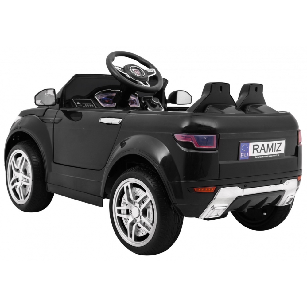 Elektromobilis Rapid Racer, Black-Elektromobiliai vaikams, Visureigiai-e-vaikas