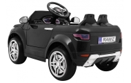 Autko Rapid Racer elektryczne dla dzieci Czarny + Pilot + Wolny Start + EVA + MP3 LED