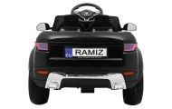 Autko Rapid Racer elektryczne dla dzieci Czarny + Pilot + Wolny Start + EVA + MP3 LED