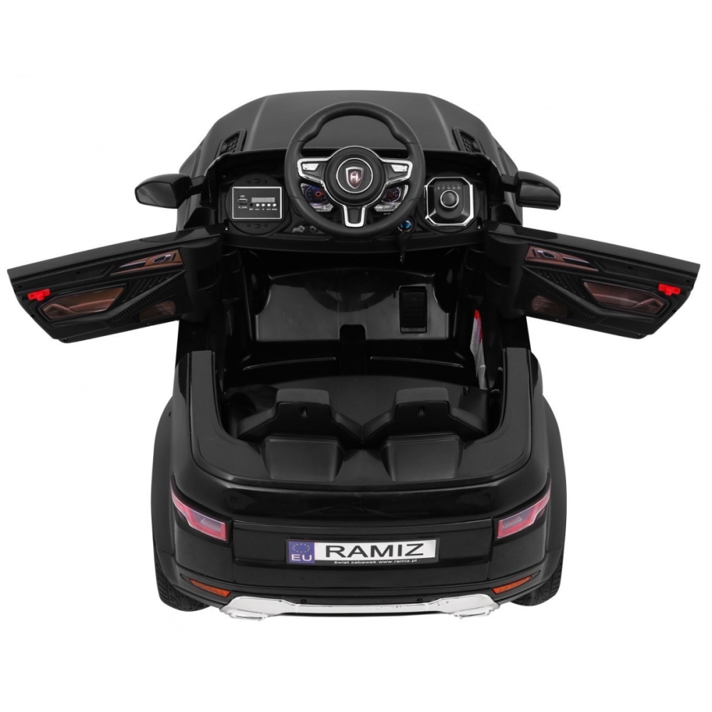Elektromobilis Rapid Racer, Black-Elektromobiliai vaikams, Visureigiai-e-vaikas